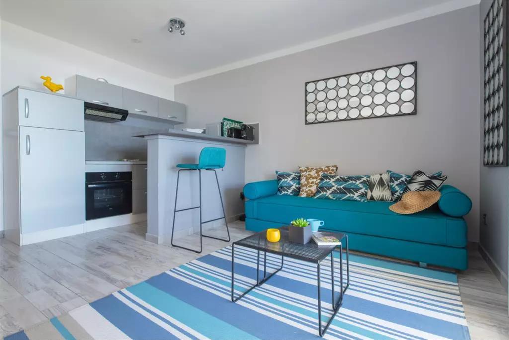 Le Petrel Blanc - Appartement sur la plage de la Souris Blanche Trois Bassins Extérieur photo